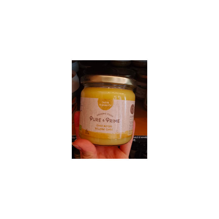 Beurre clarifié « ghee » bio - 350ml - Pure et Prime