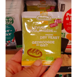 Levure sèche en sachet - 9g...