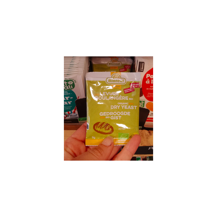 Levure sèche en sachet - 9g - Bioréal