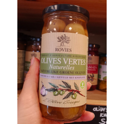 Olives vertes à l'ail bio –...