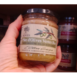 Tapenade olives vertes bio...