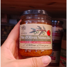 Tapenade olives et tomates séchées – 180g – Rovies