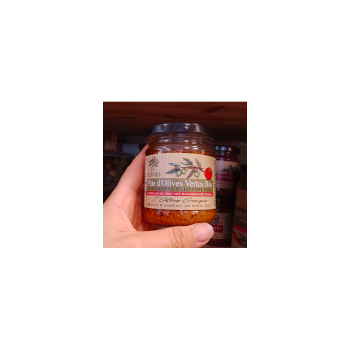 Tapenade olives et tomates séchées – 180g – Rovies