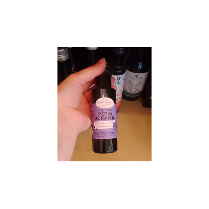 Huile de pépin de raisin - 100ml - bio - Emile Noel
