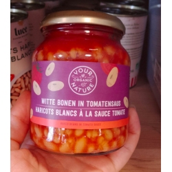 Haricots blancs sauce...