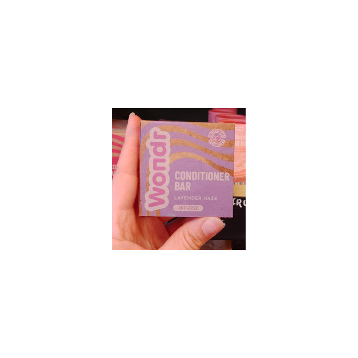 LIQUIDATIONS - Après shampoing solide lavande - 55g - Wondr Care