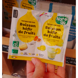 Préparation boisson KEFIR de fruits bio - 2 sachets 5g – Natali