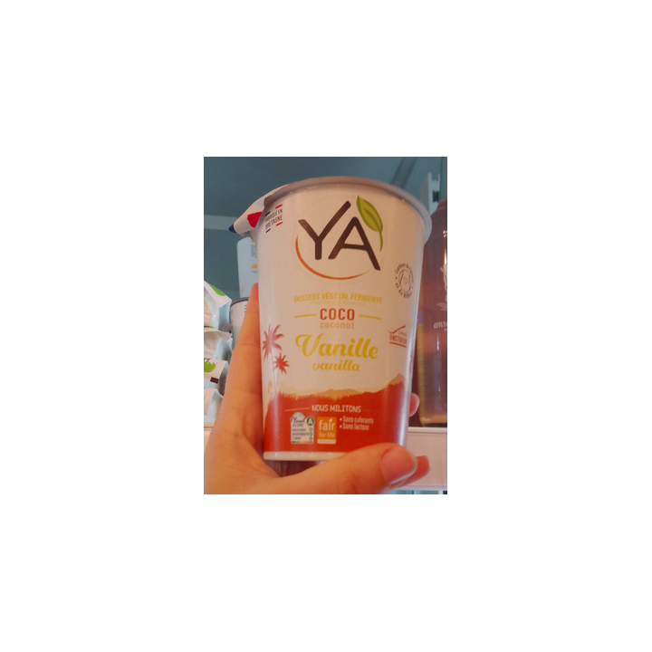 Dessert végétal COCO VANILLE bio - 400g - Ya