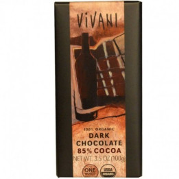 Chocolat noir 85% - VIVANI – 100g