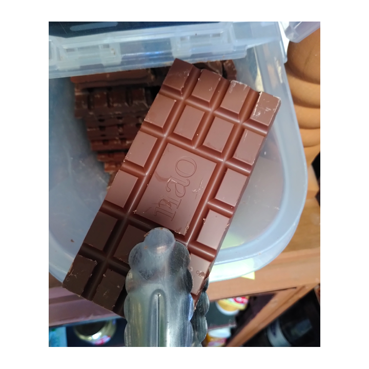 Chocolat tablette LAIT bio - 80g - NAO