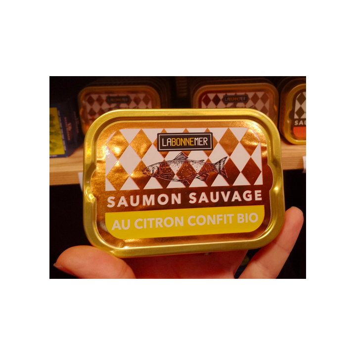 Saumon sauvage au citron confit - 115g