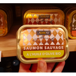 Saumon sauvage à l'huile d'olive - 115g