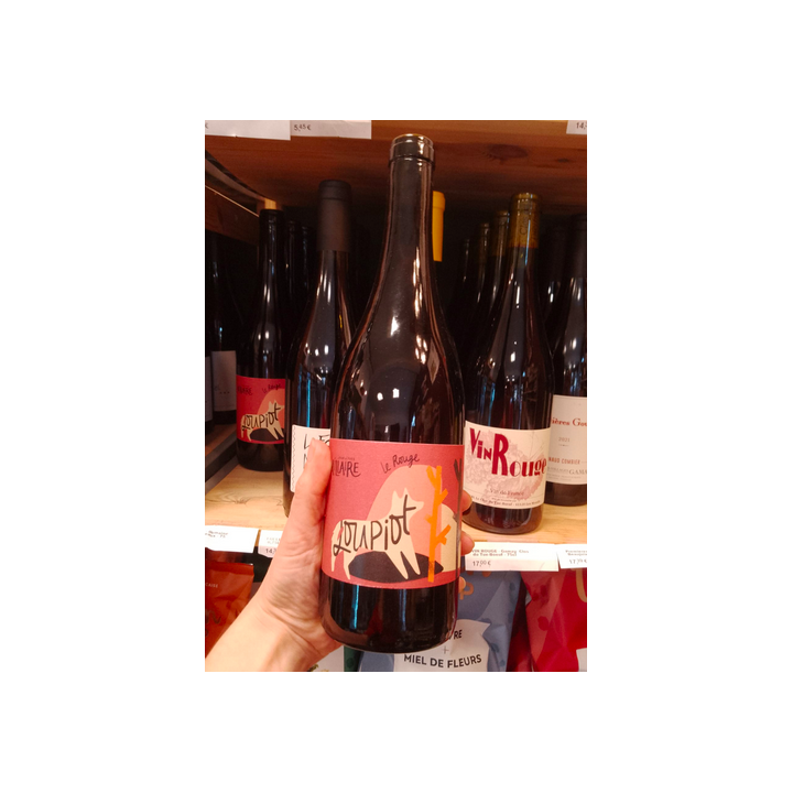 Vin rouge - Loupiot - 13,5% - Milliaire - 75cl