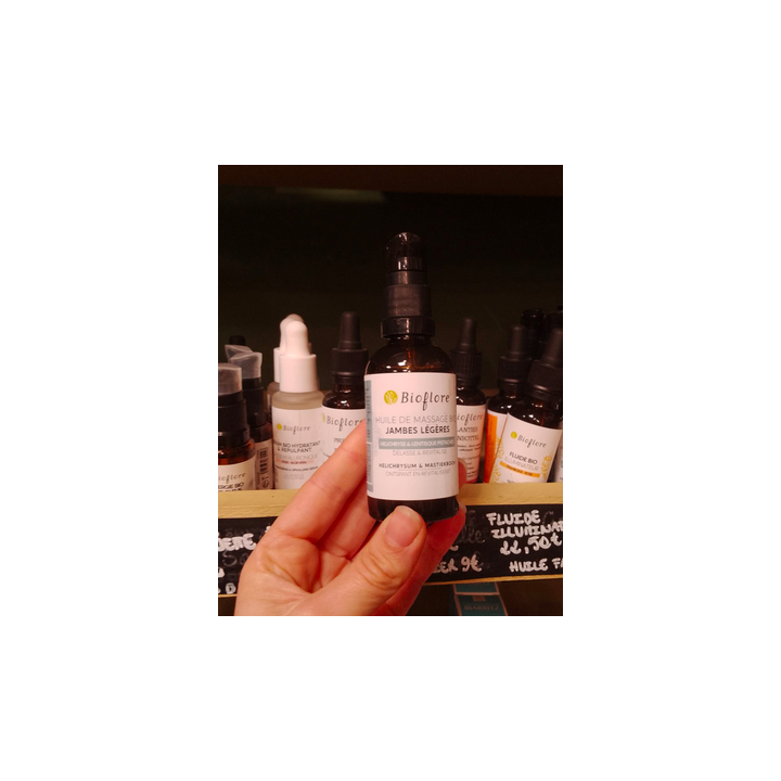 Huile de massage Jambes légères - bio - 50 ml