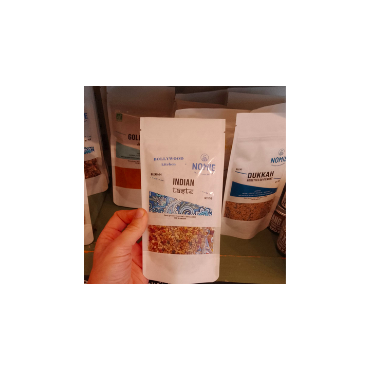 Epices DUKKAh noisettes piémont - 75g - Nomie