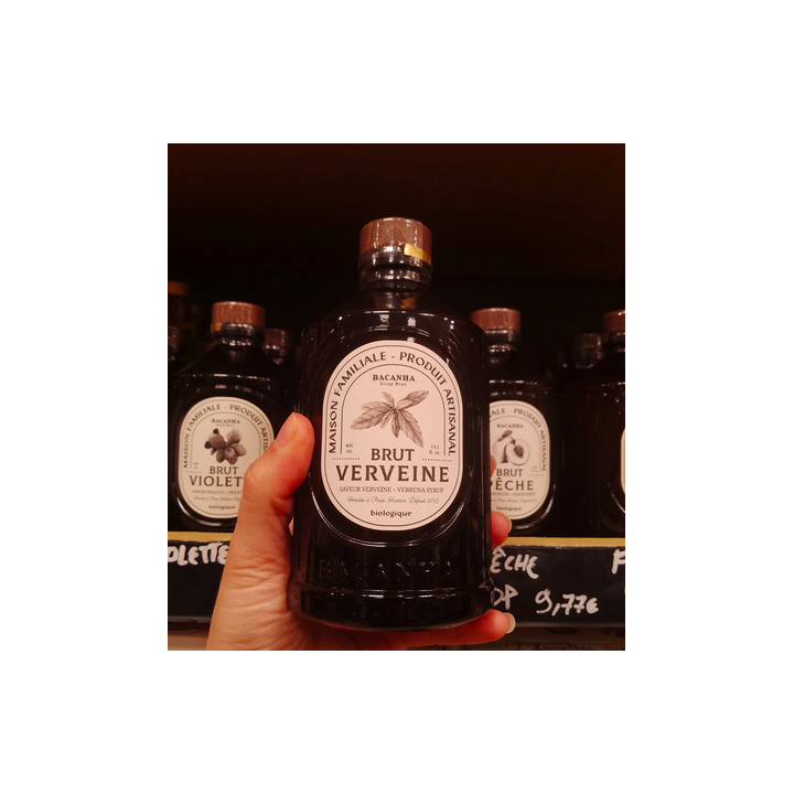 Sirop - VERVEINE brut - 400ml - Bacahna