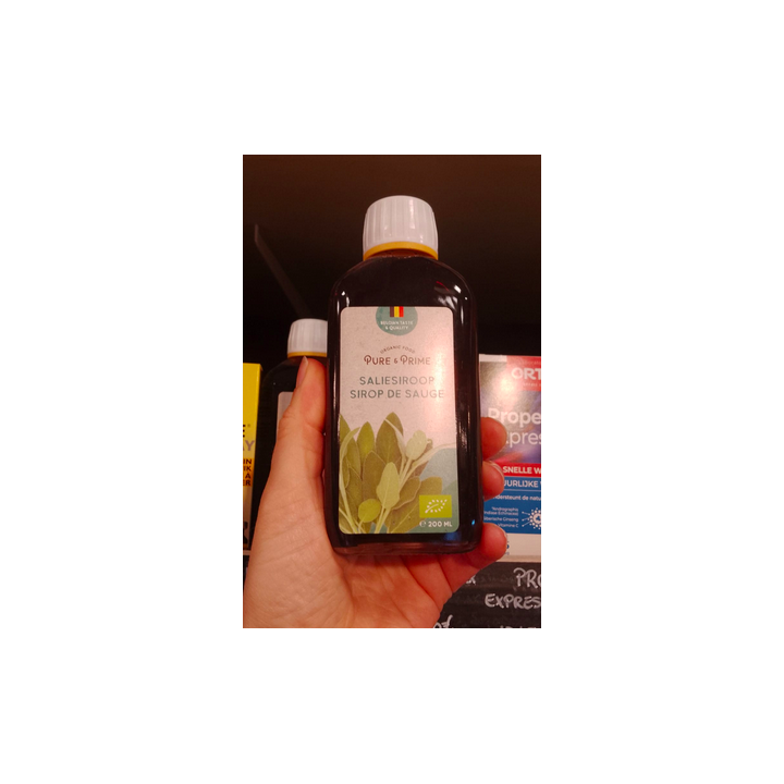 Sirop de sauge bio – 200ml – Pure et Prime