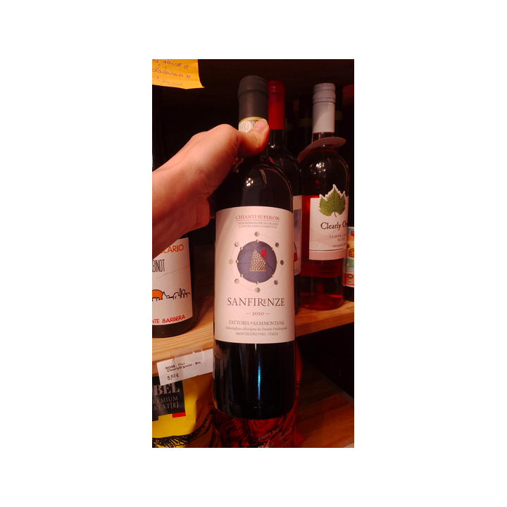 Vin rouge - SANFIRENZE - 13,5% - Fattoria di Sammontana