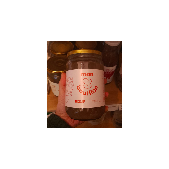 Bouillon BOEUF bio - 700ml - Mon bouillon