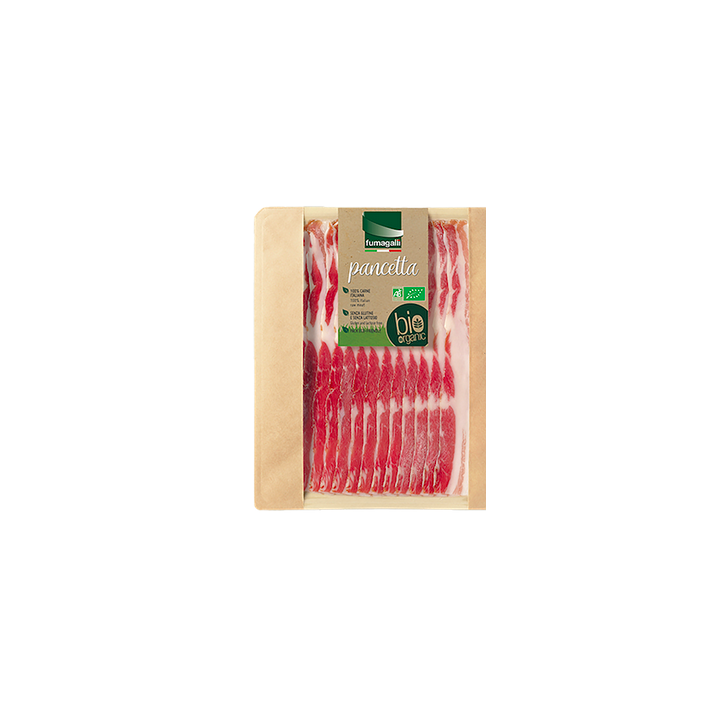 Charcuterie PANCETTA - 70g - bio - Fumagalli
