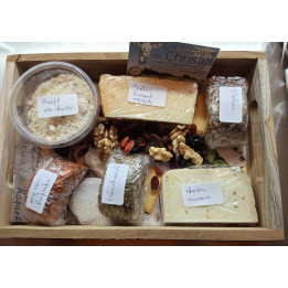 Plateau cadeau fromages chèvre/brebis
