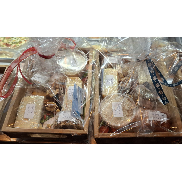 Plateau cadeau fromages chèvre/brebis