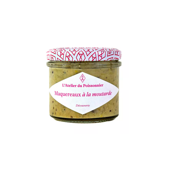 Rillettes de maquereaux à la moutarde - 90g