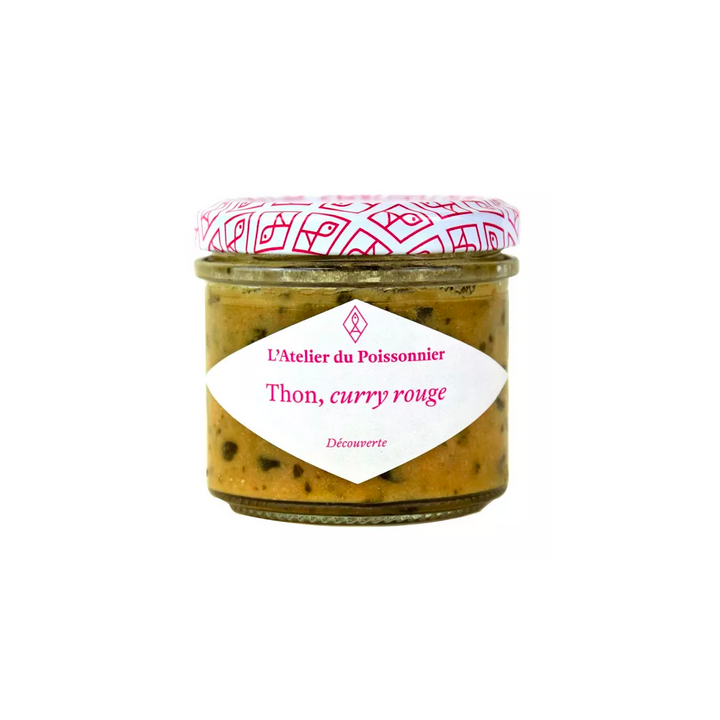 Tartinable de thon Albacore Curry rouge - 90g