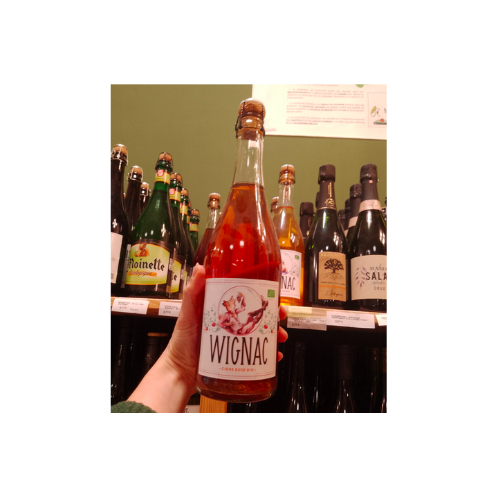 Cidre - rose - 4,5 % - Wignac – 75cl