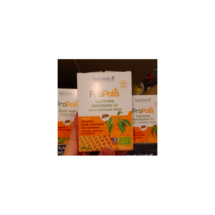 Propolis GOMMES ravintsara – 45g – La Drôme