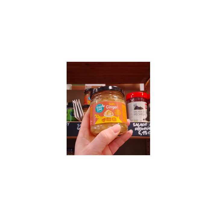 Gingembre mariné - 190g – TerraSana - Bio