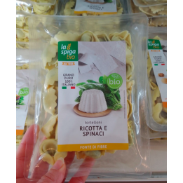 Tortellini ricotta e spinaci - 250g - bio - La Spiga