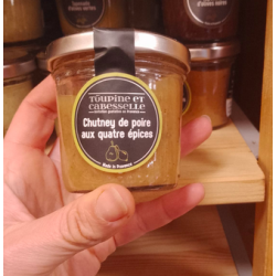 Chutney poire quatre épices...