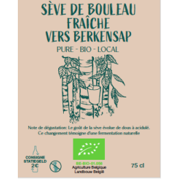 Bouteille sève de bouleau - 75cl