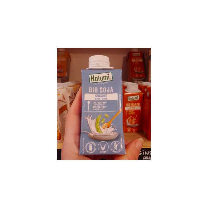 Crème cuisine SOJA bio – Natumi - 200ml
