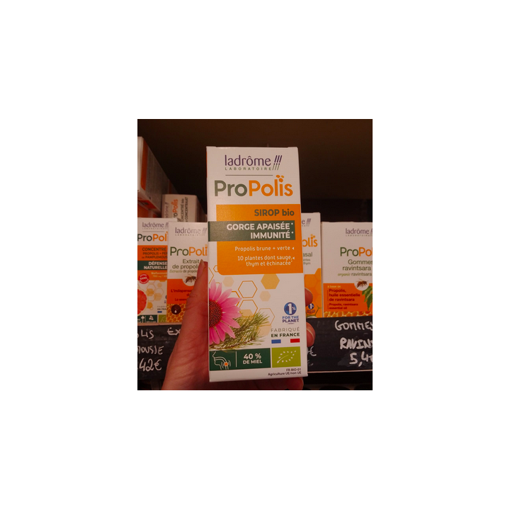 Propolis SIROP bio – 150ml – La Drôme