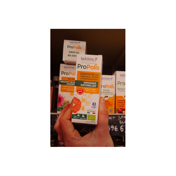 Propolis CONCENTRE pamplemousse bio – 50ml – La Drôme