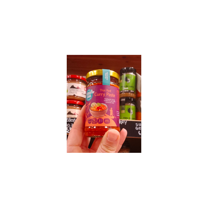 Pâte de curry ROUGE - 120g – TerraSana