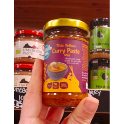 Pâte de curry JAUNE - 120g...