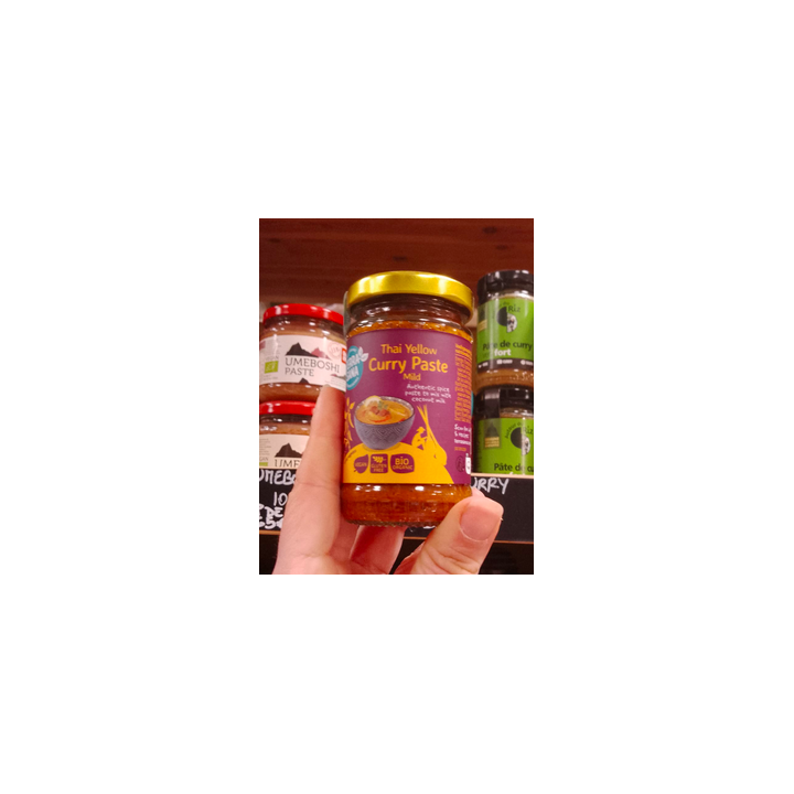 Pâte de curry JAUNE - 120g – TerraSana