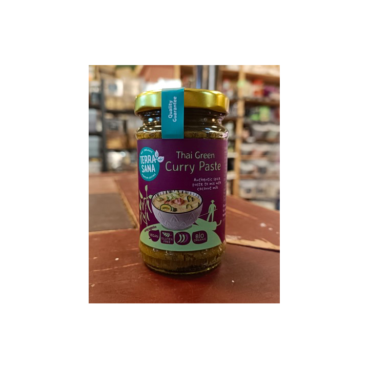 Pâte de curry VERT - 120g – TerraSana