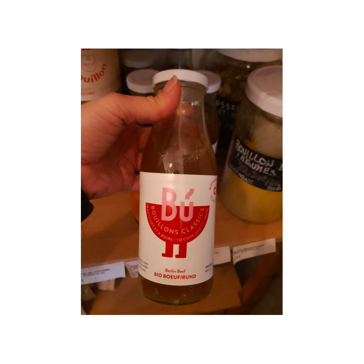 Bouillon BERLIN BEEF bio - 480ml - Bu Bouillon