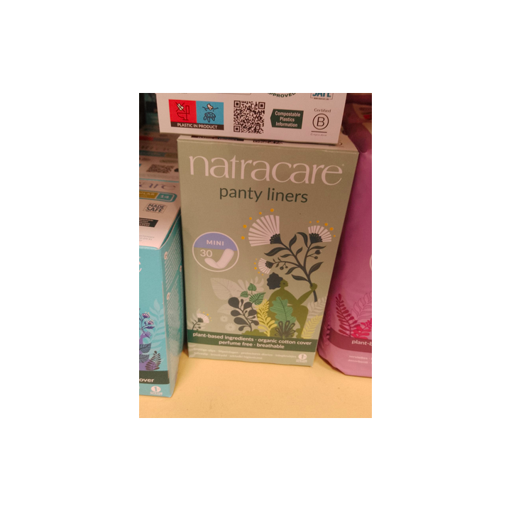 Protèges-slip MINI - 30pc - Natracare