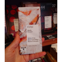 Chocolat blanc croustillant...