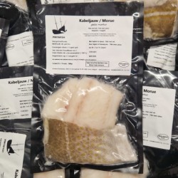 Morue (UK) Filet avec peau