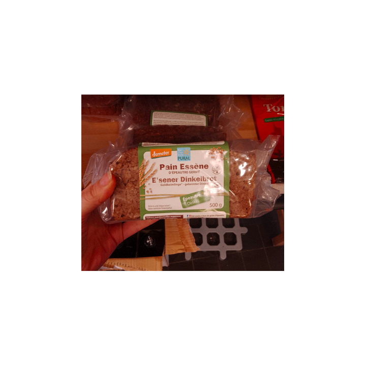Pain essène épeautre germé - 500g - BIO - Pural