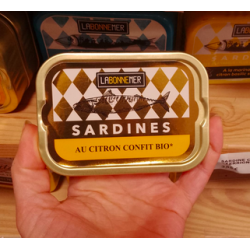 Sardines au citron confit -...