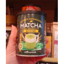 Boisson instantanée matcha avoine – Aromandise - 170g