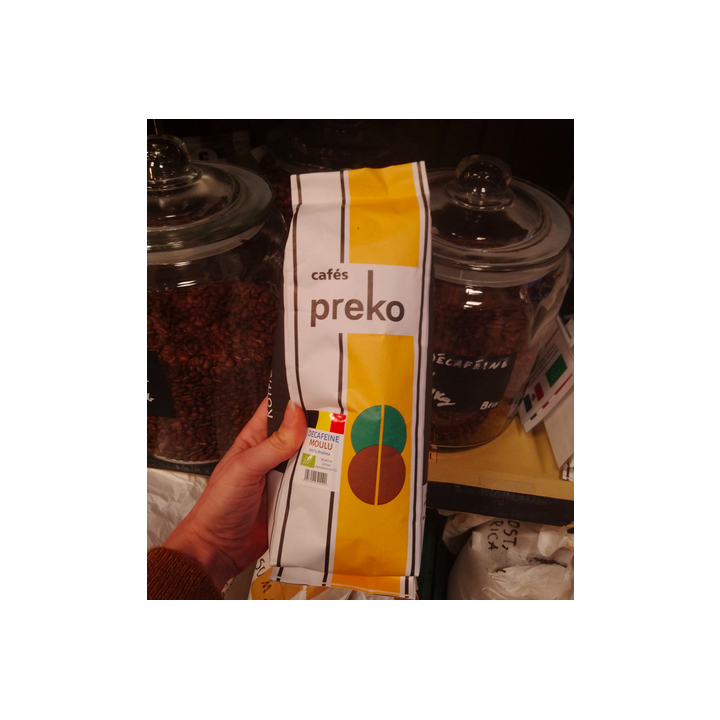 Café DECAFEINE bio moulu - 500g
