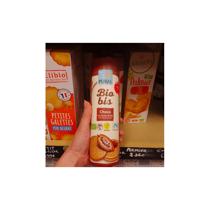 Biscuit Bio Bis choco – 320g - Pural
